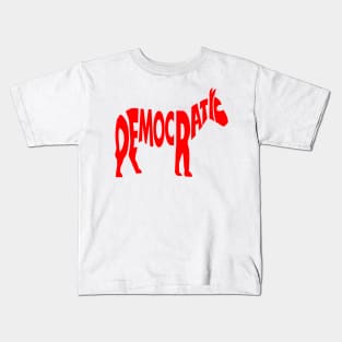 Democratic Party Logo Kids T-Shirt